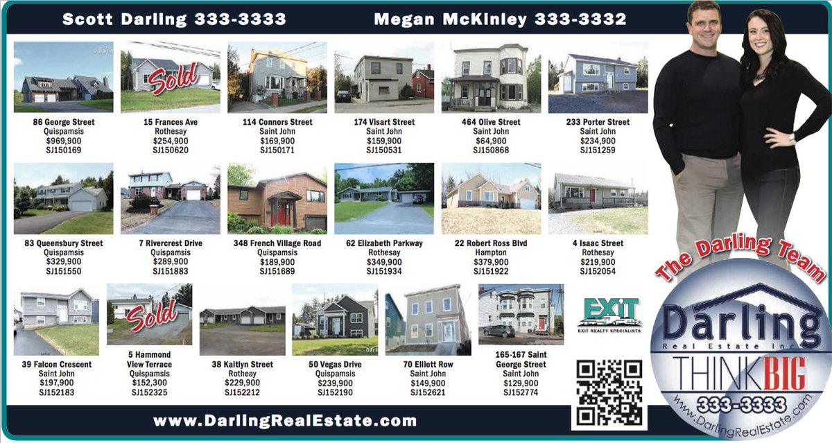DarlingTeam's tweet image. You Can Find Us On Page 36 of The Saint John Real Estate Guide July 4 Issue! Call 333-3333  #saintjohn #realestate