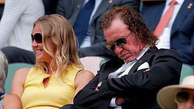 The Most Interesting Man in Golf was caught napping at Wimbledon? go.pga.com/1Hauu4C