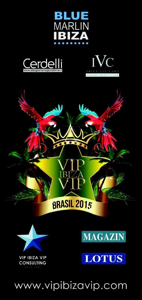VIPIBIZAVIP's tweet photo. This FRIDAY 10july BLUE MARLIN IBIZA&amp;VIPIBIZAVIP celebrate BRAZILIAN CONNECTION!! All yours aré Welcome from 19:30h!! http://t.co/1lOSNIzR3g