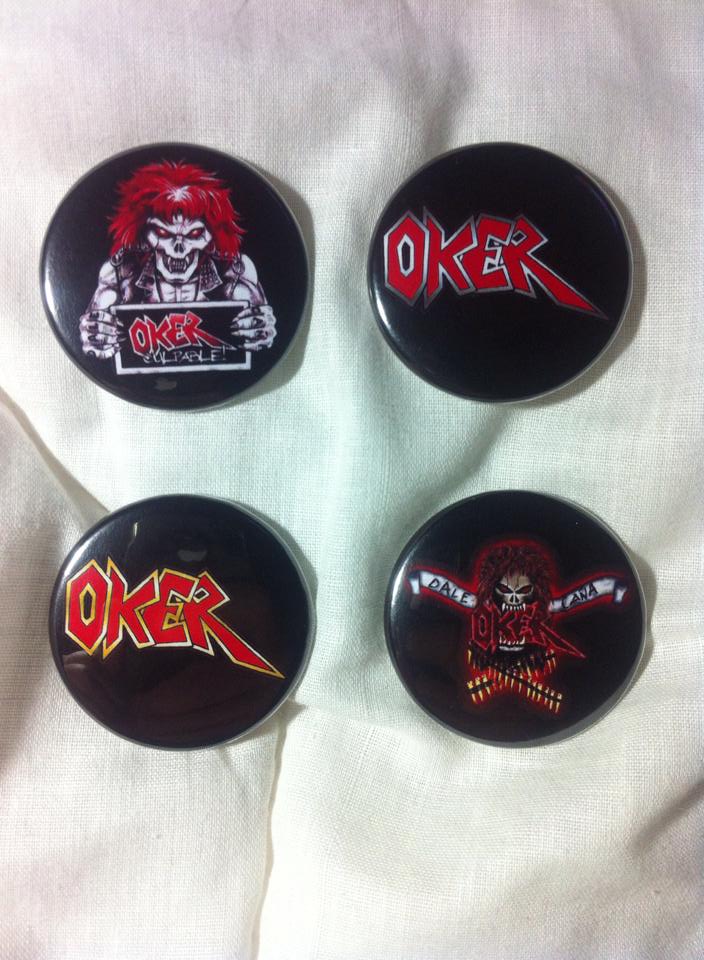 OkerBand's tweet photo. Consigue tus parches o chapas de la banda http://t.co/SZukhYnCOf