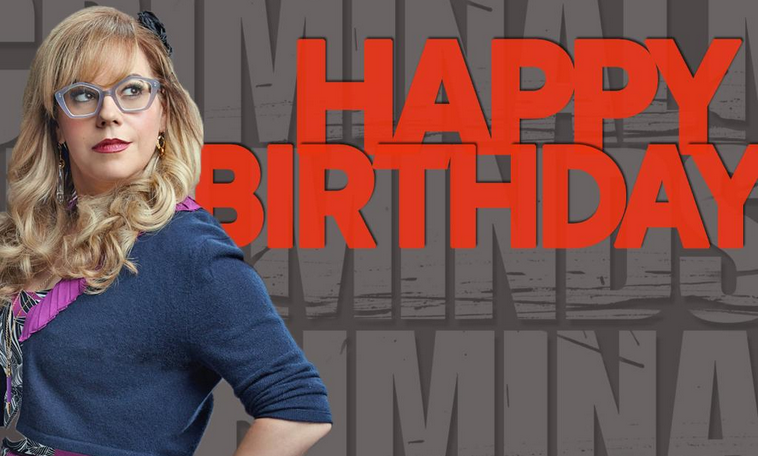 We\re celebrating one of the best today. Happy birthday to Kirsten Vangsness from 