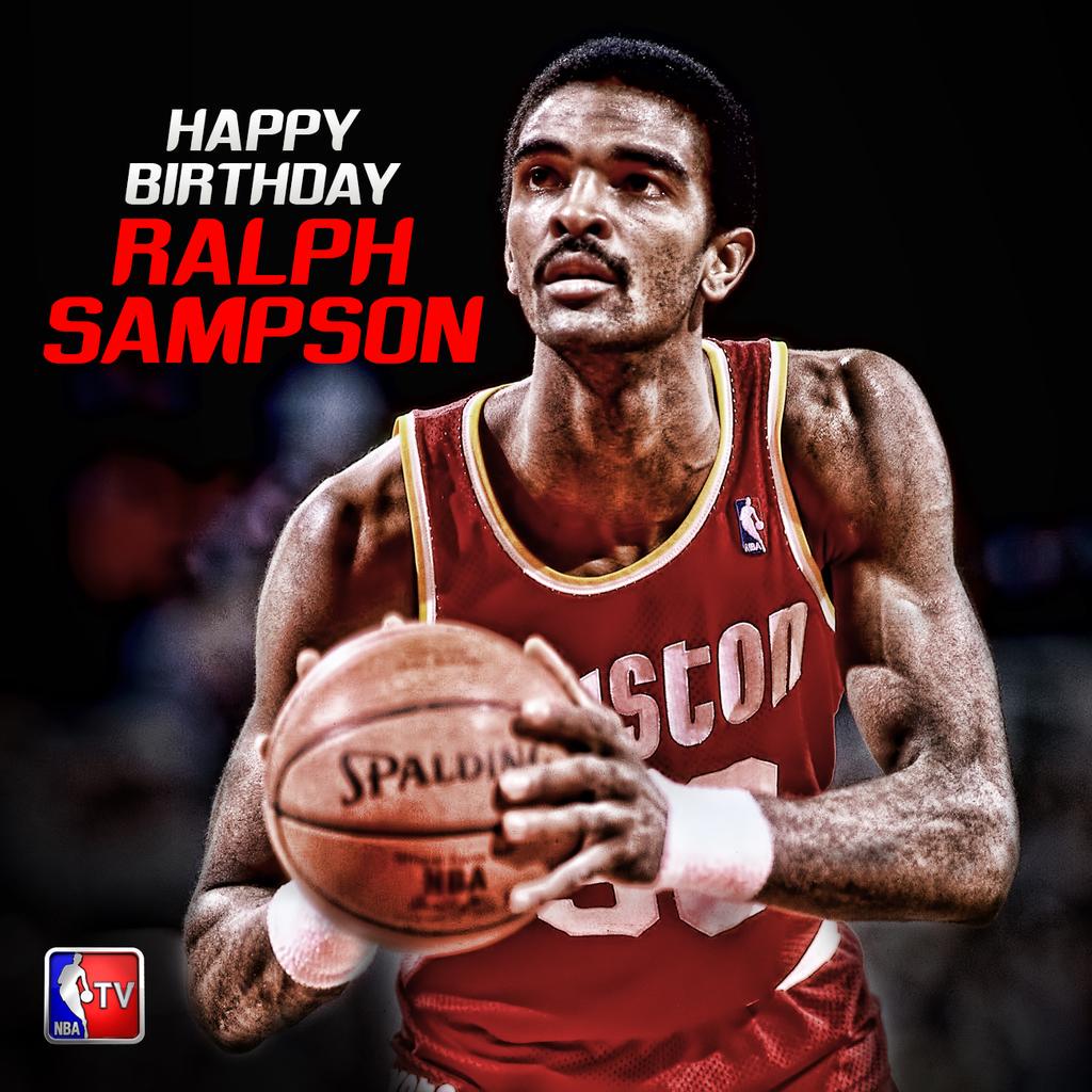  : Join us in wishing a Happy Birthday to 4-time All-Star Ralph Sampson! 