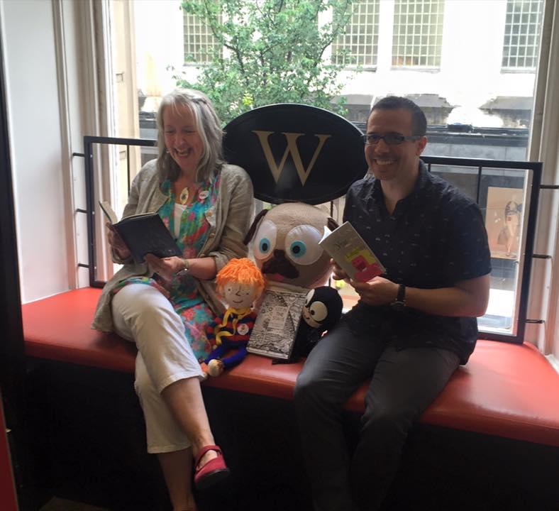 apytown's tweet photo. Wow! all the @MCBFestival mascots in one place enjoying Mandy Coe &amp; @rpweston in verse http://t.co/fFrNjhsQz8