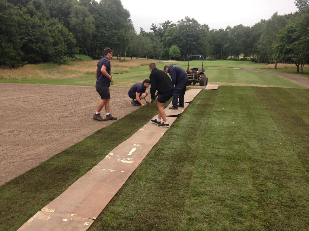 DavidGibbs96's tweet image. Great team effort @PaceBarry @SilvermereGC @stevecoops41 @aconstable @RyanPursey4 new 15th tee #silvermeregreenstaff.