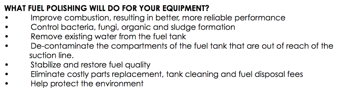 WELDPOWER's tweet image. #FuelPolishing: 90% of all #dieselengine failures are a result of #fuelproblems. Call us now 18002886016 #generators