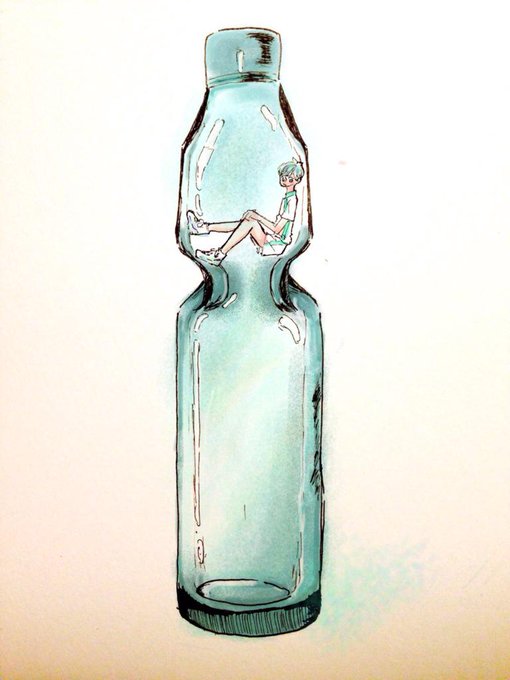 ラムネ瓶のtwitterイラスト検索結果 古い順