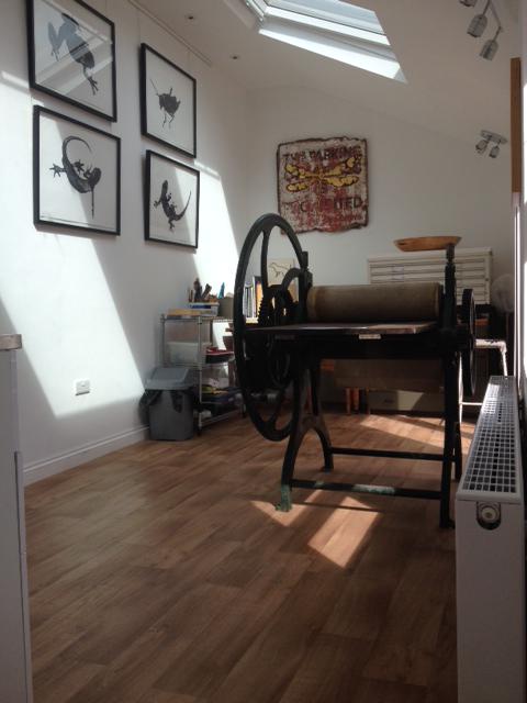 NYprintmaker's tweet photo. @Tate here's my print studio in North Yorkshire & I used to work at the #Hepworth Museum #inspirational http://t.co/Y5icqaheYv
