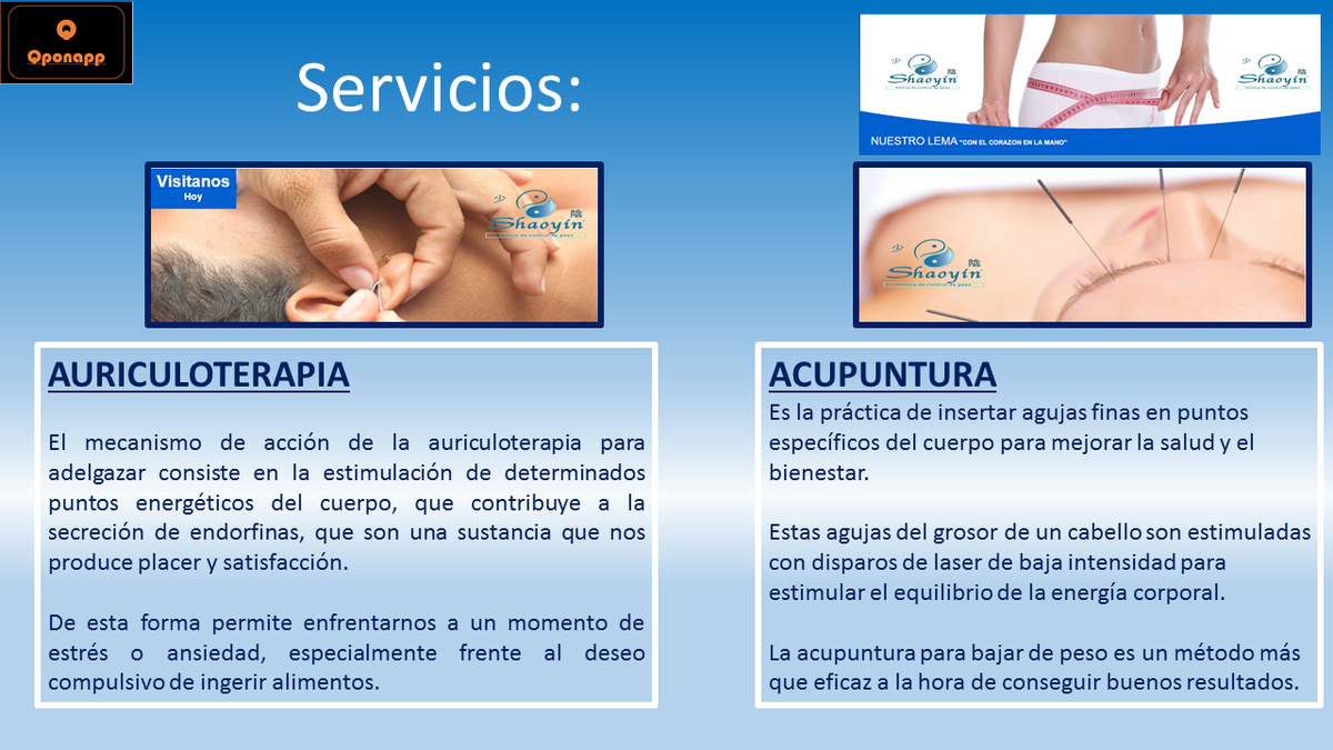 InfoQponapp's tweet photo. #Auriculoterapia, #Acupuntura,  #Descarga Tarjeta de Lealtad en #PlayStore http://t.co/92dl1BNWUT y obtén puntos ya! http://t.co/IOH5Zeb7Yw