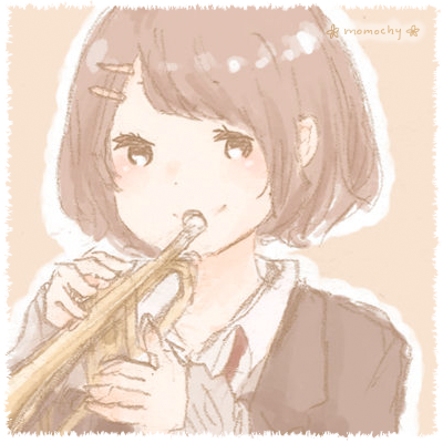 Momochy ももちー No Twitter Ssakre2 こんばんは お返事遅れてしまいごめんなさい トランペットの女の子こちらになります 気が向いたらぜひ使ってやってください Http T Co Uyewf3ludc Twitter