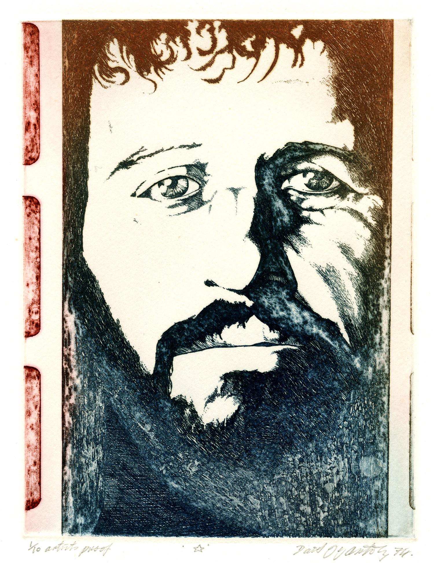 Happy Birthday Ringo Starr, born in 1940! Here\s a portrait by David Oxtoby  
