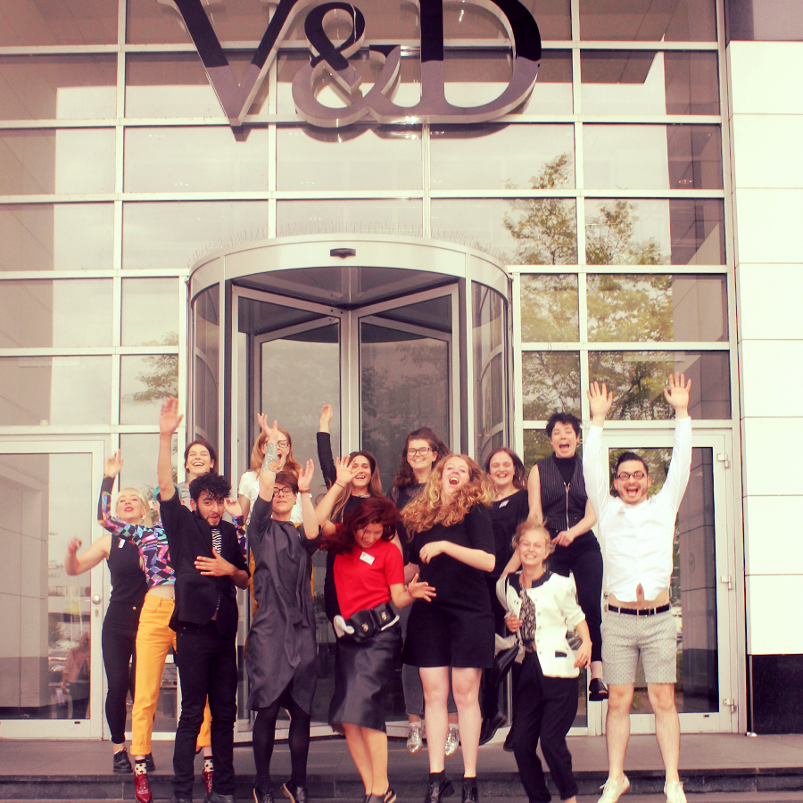 vdwebcare's tweet photo. Yes! De 14 #lichting studenten zijn bekend en presenteerden vandaag hun collecties aan de pers! #fashion #mode #MBFWA http://t.co/8z3nrBGQfX