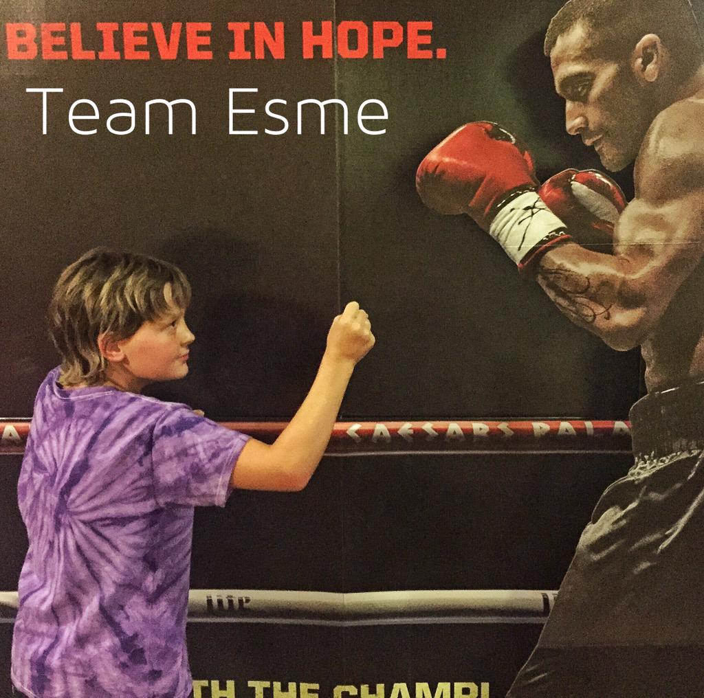 team_esme's tweet photo. She took on a bully and won. #teamesme #hope #CancerSurvivor #cancersucks http://t.co/MFa9dCJ569