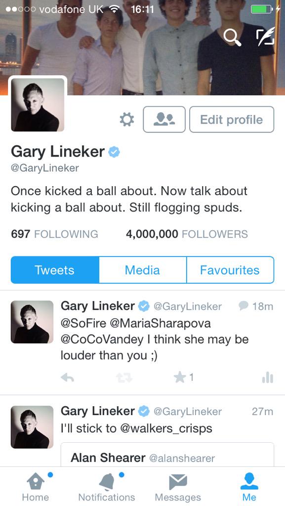 gary lineker twitter