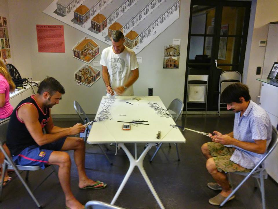 barceloneta1761's tweet image. El 4 de juliol (dissabte passat, de 10h. a 12h.),es va realitzar el primer dia 
del &quot;Taller de Xarxa&quot;