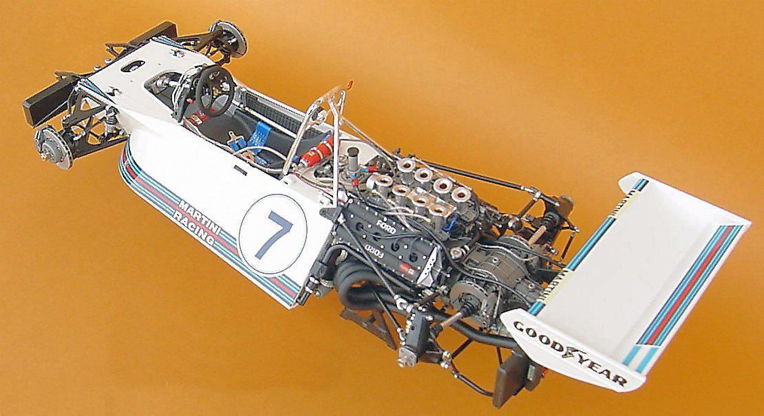 modelersite.com on X: Brabham BT44, Tamiya 1/12 scale A step by