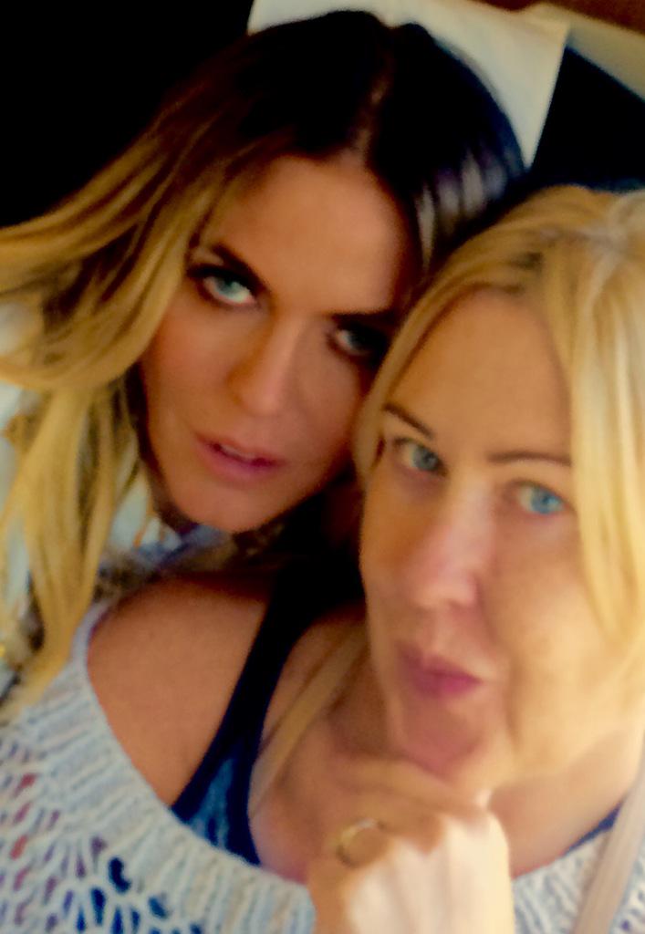patsy_kensit's tweet photo. @lisalaudat1 another fun filled day at @IdealWorldTV #preciouslyperfect http://t.co/QJeO4EaHXp