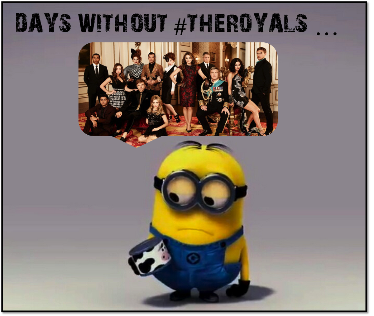 BadassRoyalty's tweet photo. @AlexandraPark1 #DaysWithout #TheRoyals :'( @TheRoyalsOnE http://t.co/f2tanbRwKW