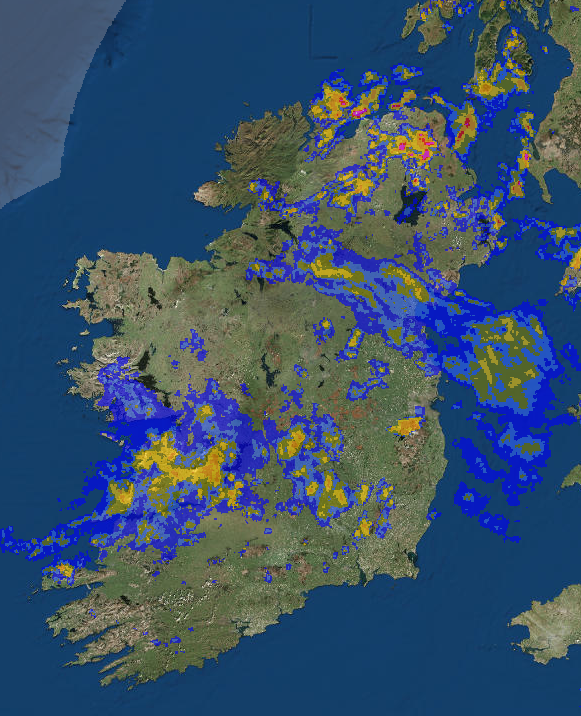 WeatherCee's tweet photo. Some heavy downpours for the commute home esepcially around #Antrim. Drier tomorrow though cool http://t.co/0bLBLhFwwz