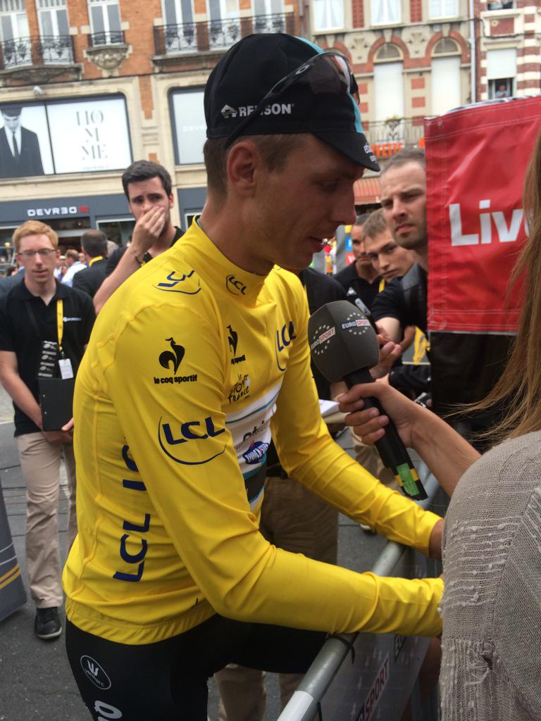 Rua_NEW's tweet image. Toniiiii #DerPanzerwagen #MaillotJaune #HalfManHalfMachine #TourTV2 #TdF2015