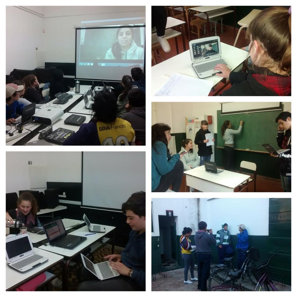 elvitakehler's tweet photo. Alumnos de la @secundaria_3 iniciando curso CLAN de Edición de Vídeo Digital @Cfp401rauch @jef_rauch #RauchEducacion http://t.co/lOAraXGsYL