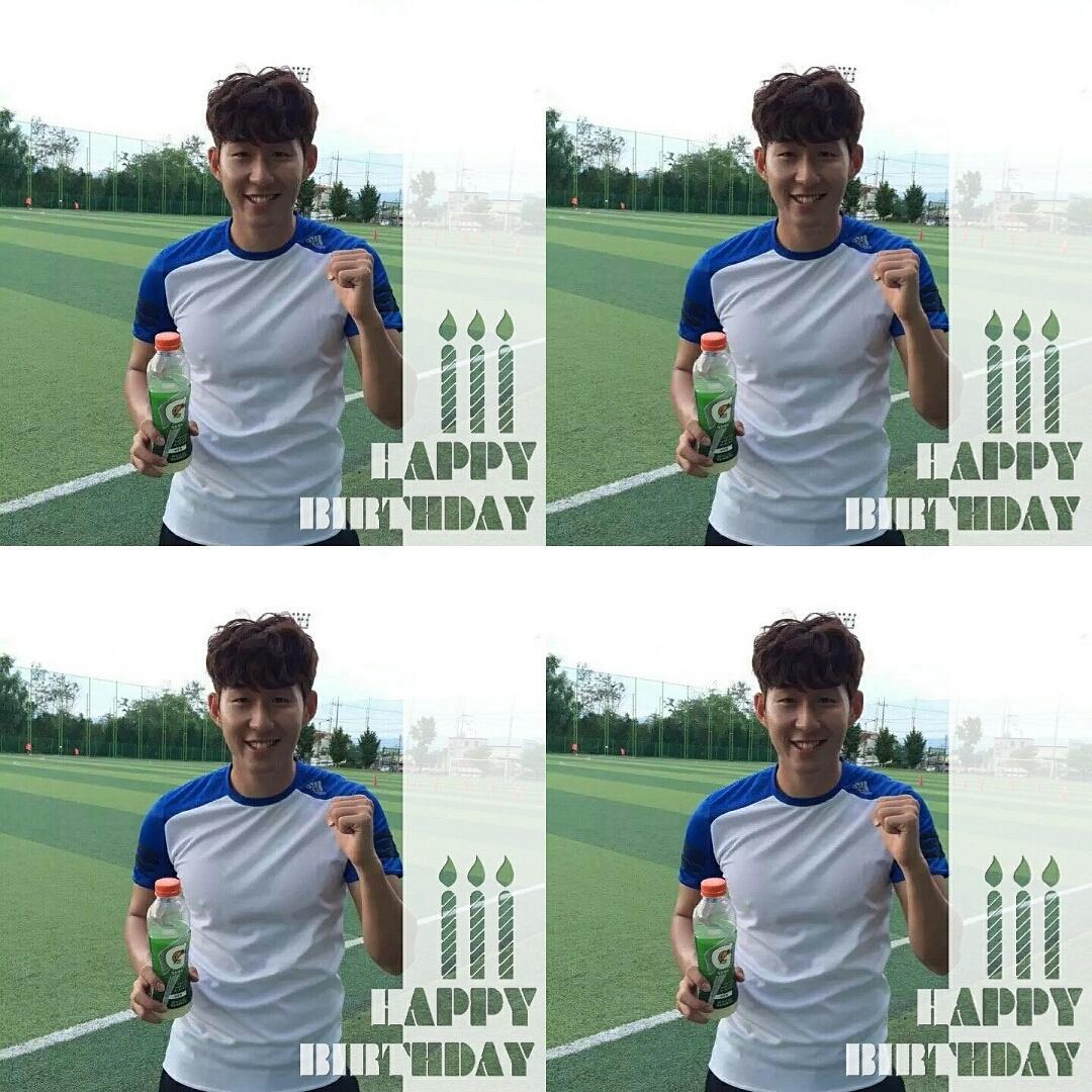 Happy birthday Son heung min
always happy n succes   