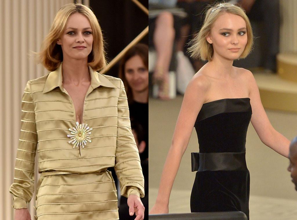 Bobs News Chanel Lily Rose Depp Mum Vanessa Paradis Short Hair Pin