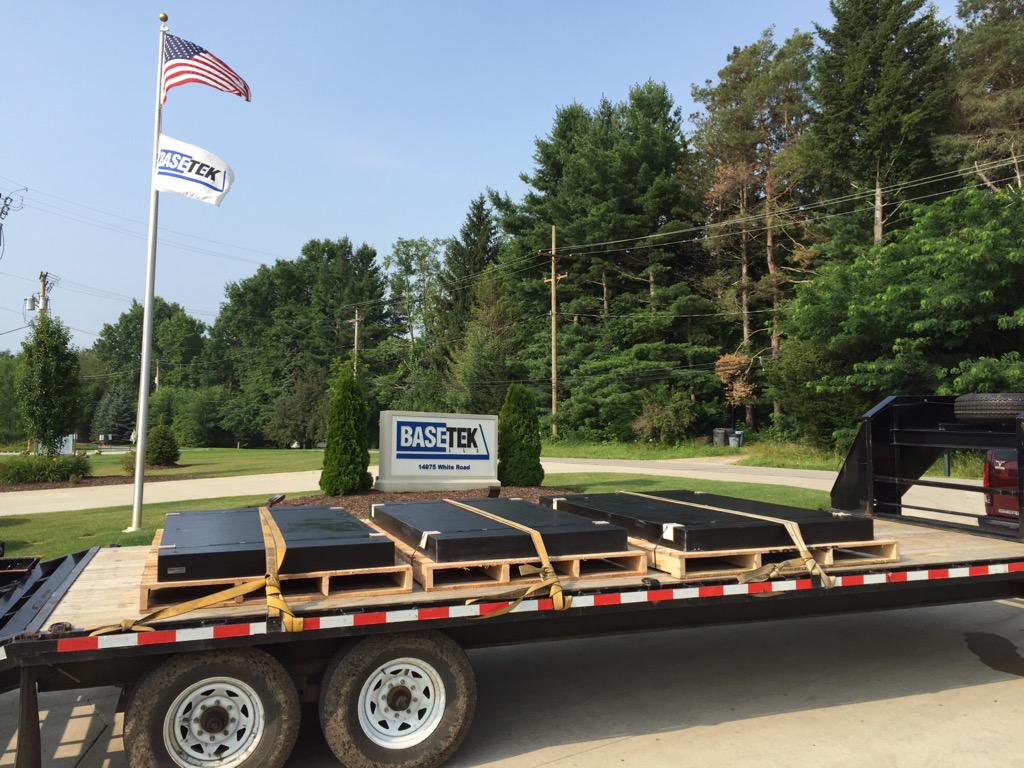 BaseTekLLC's tweet image. Zanite Plus Housekeeping Pads for electrical enclosures heading to job site.