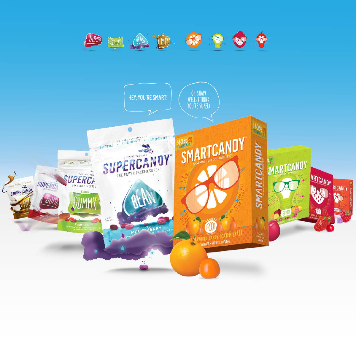 If you're SUPER, then we know you are SMART... so follow the <a href="/SnapSMARTCANDY/">SnapSMARTCANDY</a> page! #SUPERCANDY #SMARTCANDY