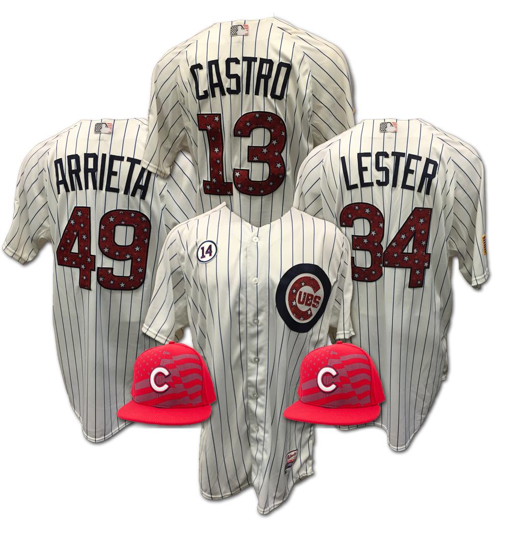 cubs 4th of july jersey