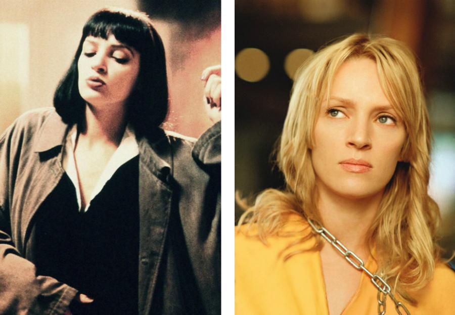 TFilMaker's tweet image. Uma Thurman 
Pulp Fiction (1994) &amp;amp; Kill Bill (2003)