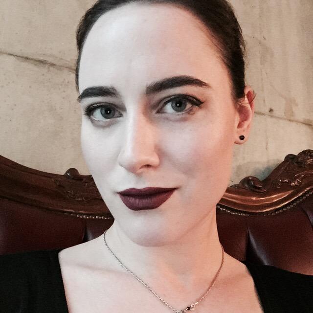 Dear universe, please make bold brows and crazy lip colours popular forever. With love, pasty pinup vampire