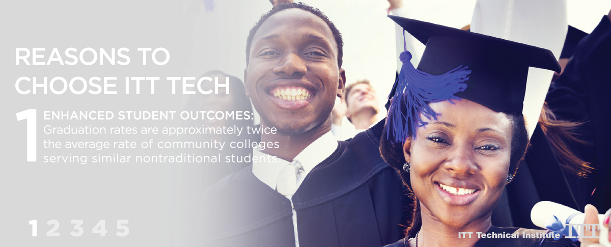 ITTTech's tweet photo. Why choose ITT Technical Institute: Our enhanced student outcomes http://t.co/09Pqc45O2s
 #WhyITTTech http://t.co/NqL4kyNfWo