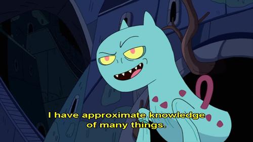 Myriam_Hecate's tweet image. My education in a nutshell #IKnowStuff #education #student #adventuretime