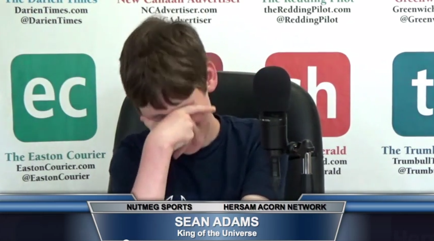 double5's tweet image. Look who got embarrassed on @NutmegSports today. #SeanAdams #KOTU @HersamRadio