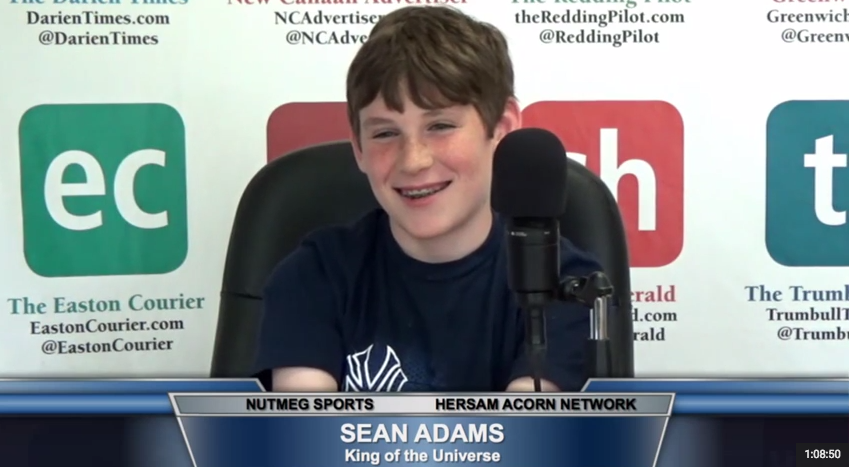 double5's tweet image. Look who got embarrassed on @NutmegSports today. #SeanAdams #KOTU @HersamRadio