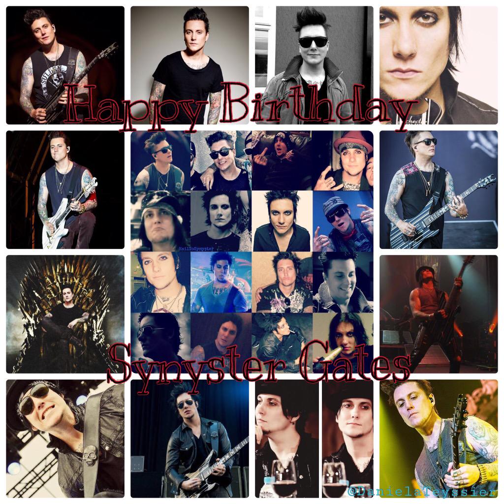 Happy Birthday Synyster Gates!!!
We love you!!!      