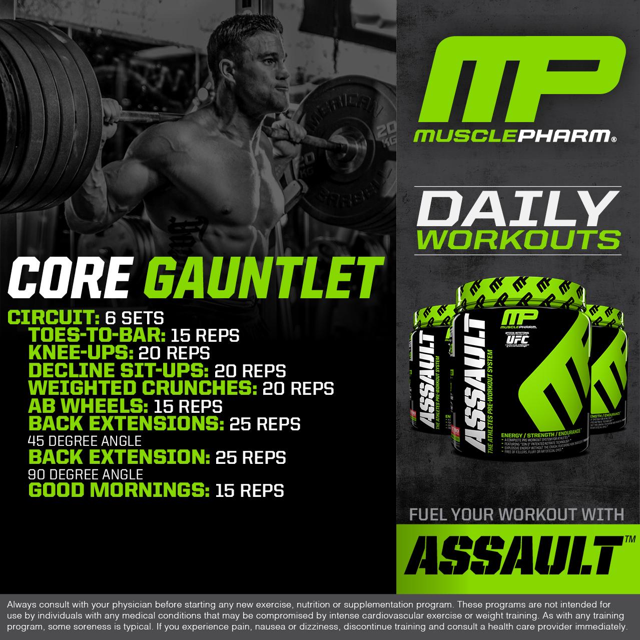 MusclePharm® on Twitter &quot;MP Workout of the Day! Core