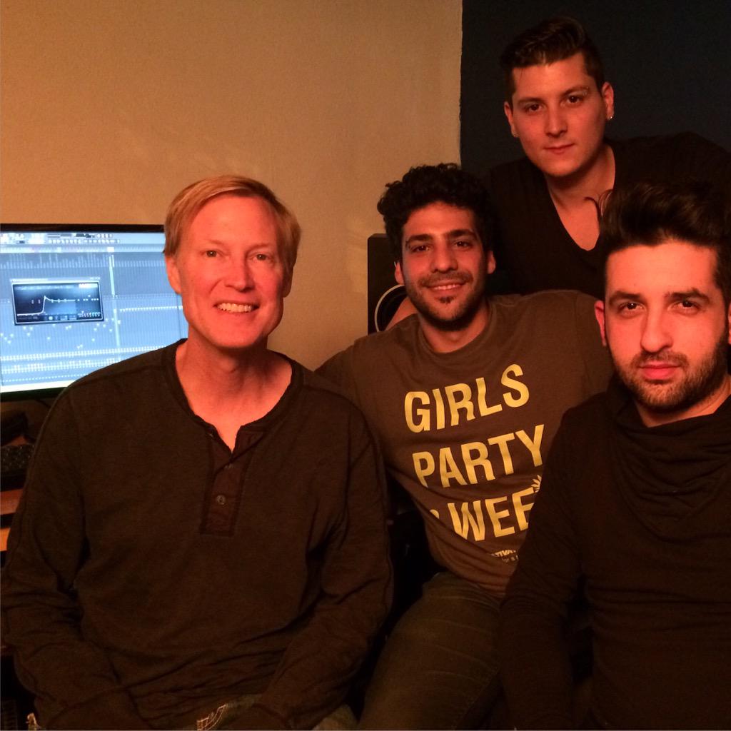 djclawrence's tweet photo. Back In the studio with @FergieSadrian working on follow up to Buenos Aires, our single that came out yesterday. http://t.co/S1ArhPsXtJ