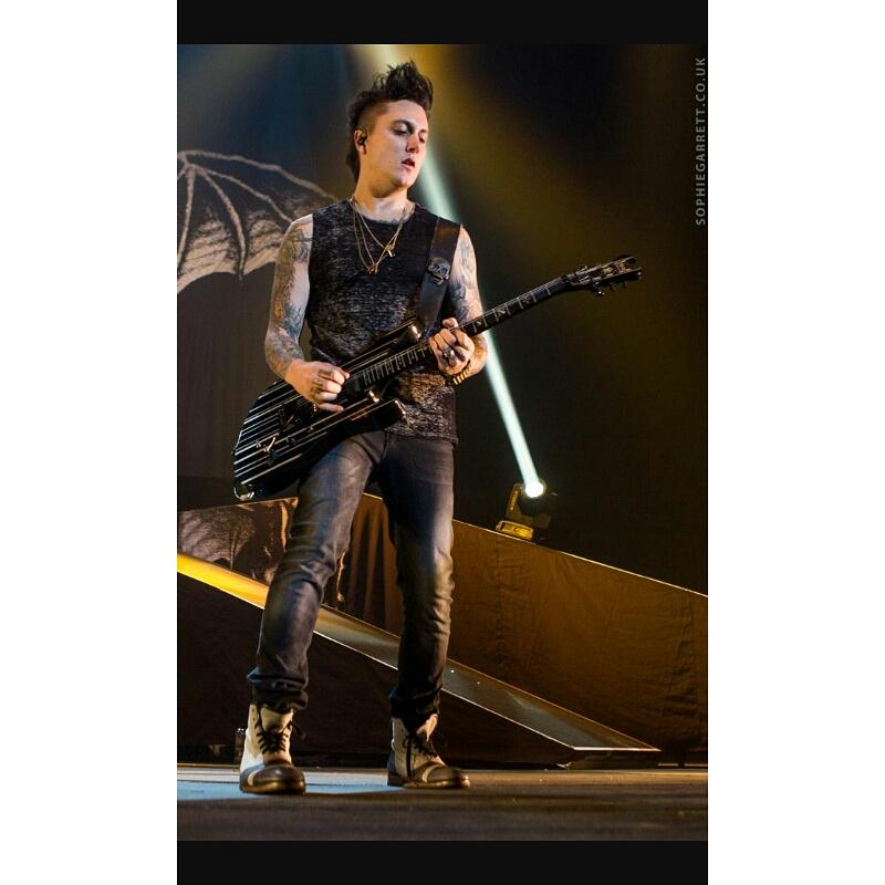 Happy Birthday, Synyster Gates! 
You Rock, you\re my favourite guitarist lml.   