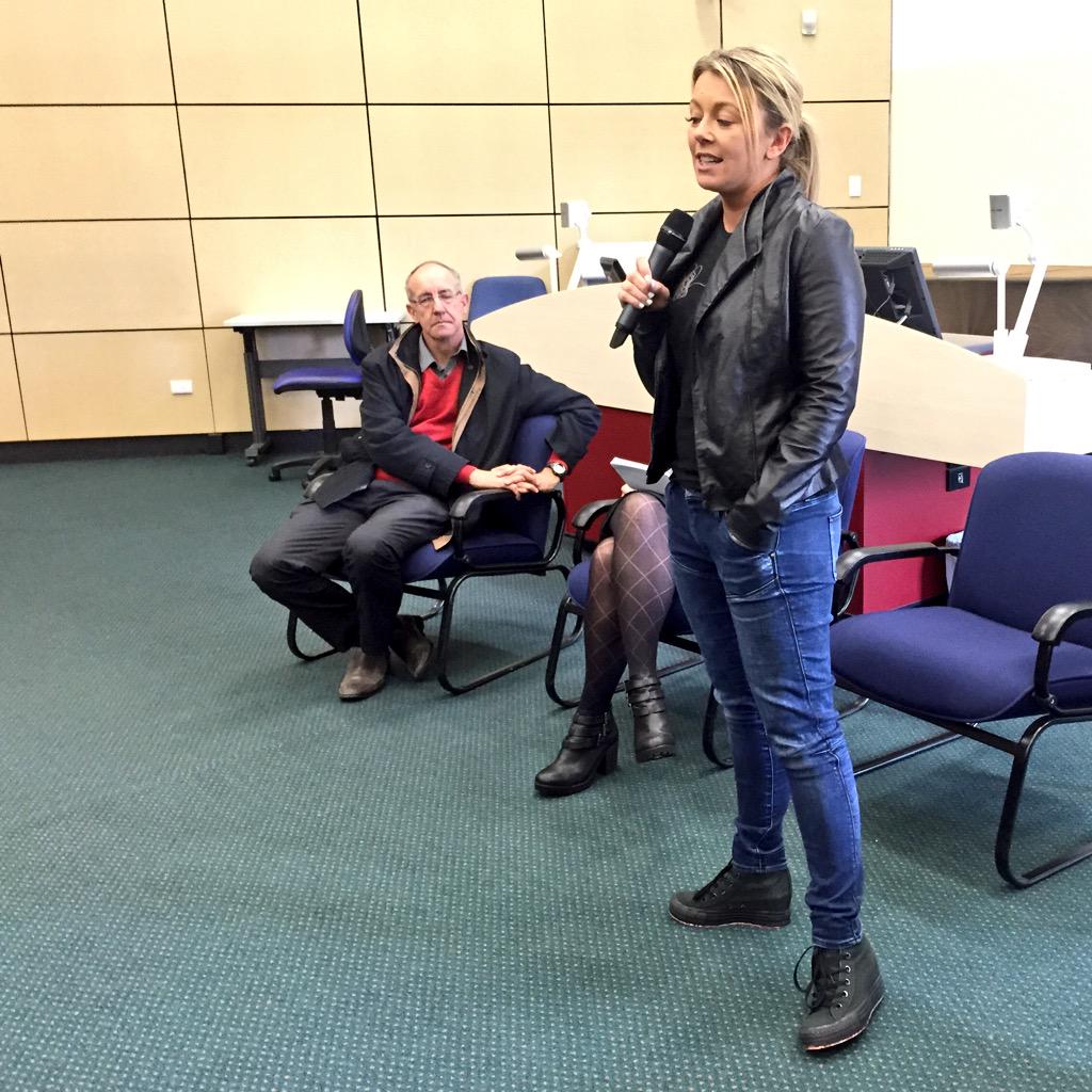 .<a href="/Uni_Newcastle/">University of Newcastle</a> alumnus @joheighway speaks at #BeYourOwnBoss re starting her own accountancy business &amp; selling it.