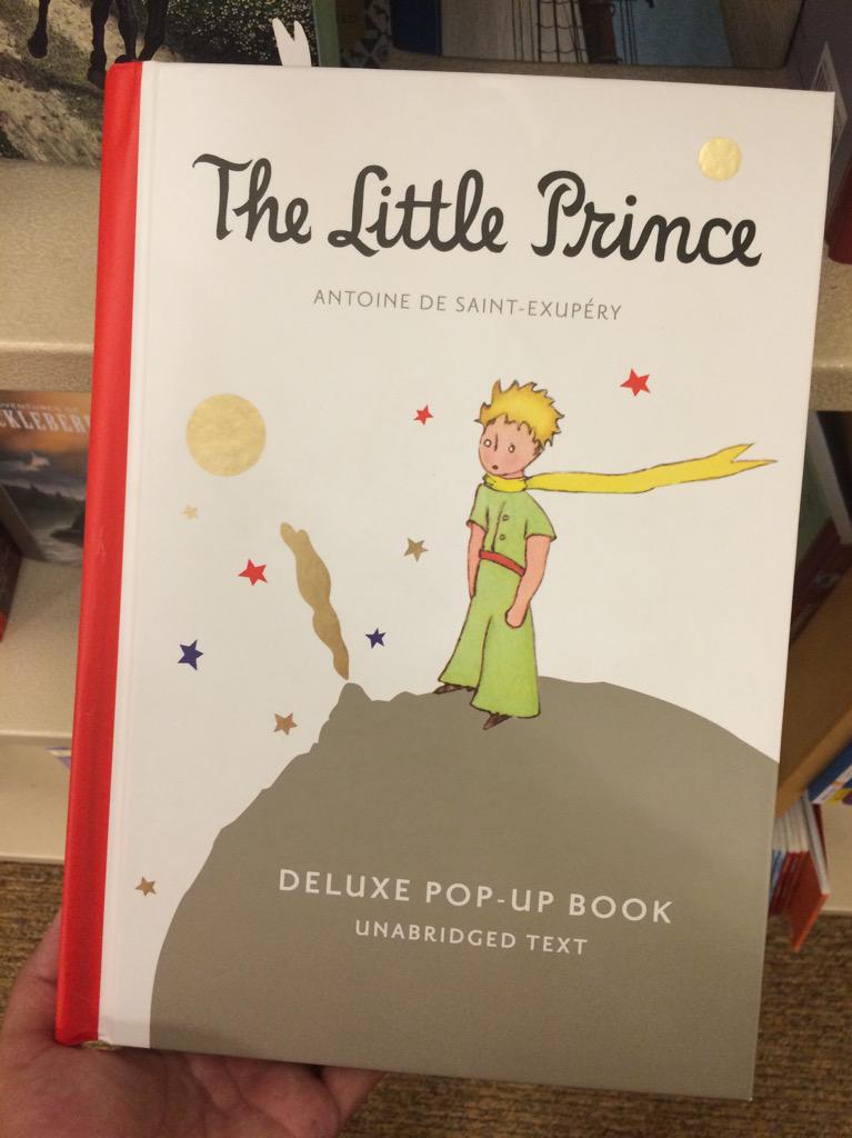 DaneSolancho's tweet photo. What's better than a pop-up book? When it's The Little Prince pop-up book!! http://t.co/P6KF5lbOuS