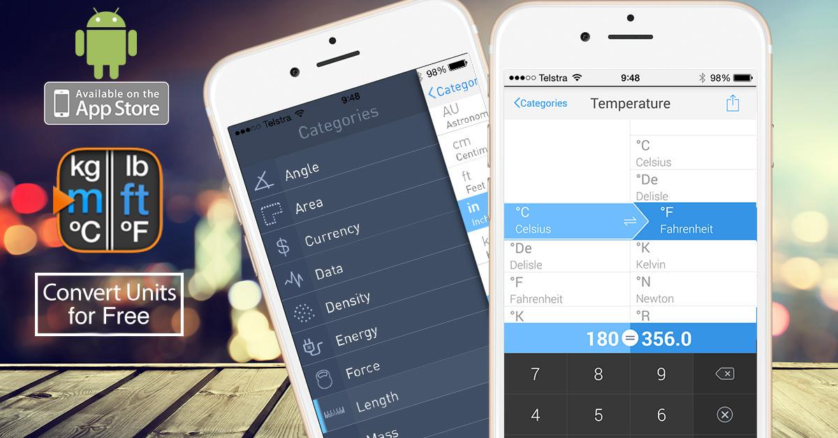 FreeTheApps's tweet image. Convert Units for Free app finally gets a upgrade to rave reviews - get it here apple.co/1nvtcad #conversions