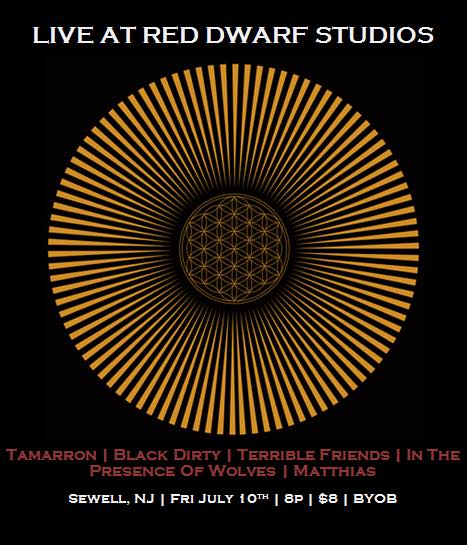 So pumped to be playing with so many killer bands @Tamarron_ <a href="/ITPOWband/">In The Presence Of Wolves</a> <a href="/BlackDirtyBand/">Black Dirty</a> @matthiasound