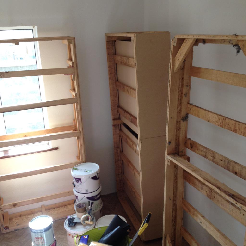 Here's how to gobos are coming along so far. Waiting on some supplies to arrive and we'll nearly be there.