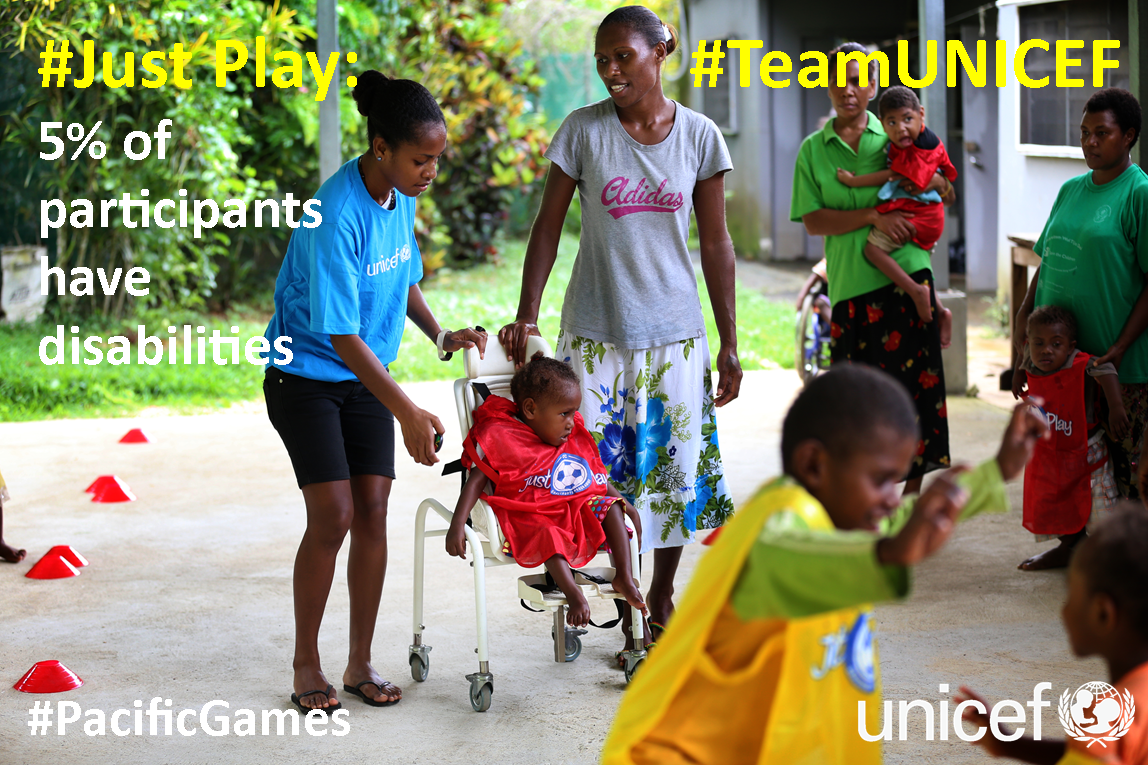 UNICEF's tweet photo. All children have the right to play! #thisability #TeamUNICEF http://t.co/VLyClPuqRl