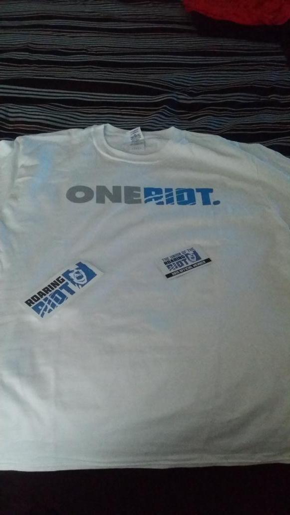 ToLegitToQuit09's tweet photo. Officially a member of the Roaring Riots! Now time to decide which game #RoaringRiots #KeepPounding #PantherNation http://t.co/OYxtulIPR1