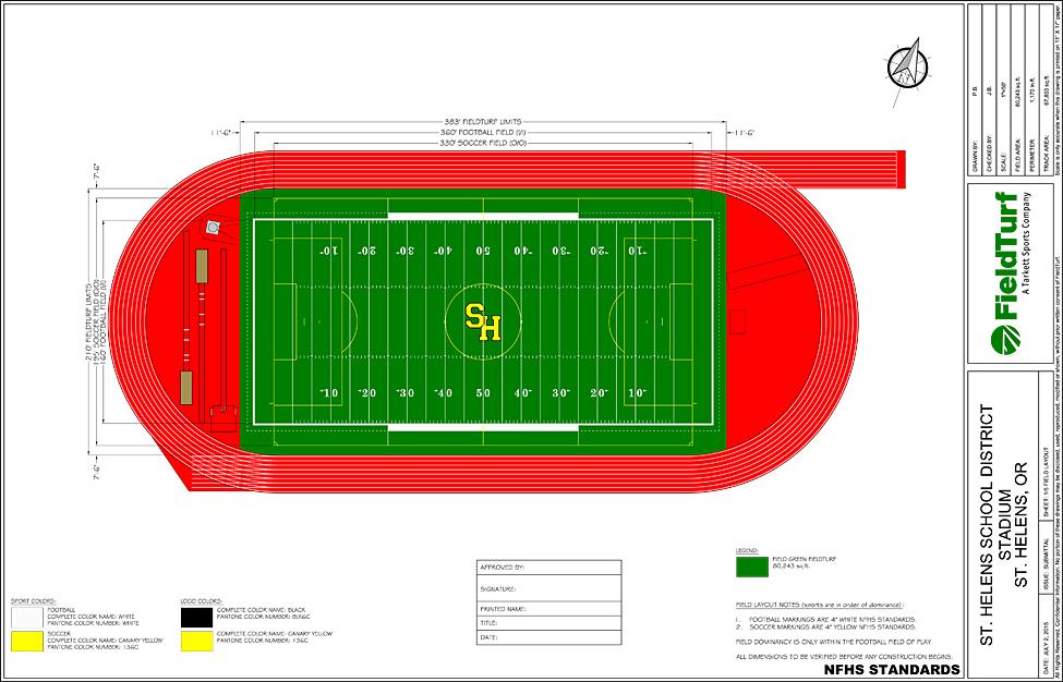 New turf &amp; track should be installed at St. Helens by 9/3. Here's how it will look thechronicleonline.com/sports/high_sc… #opreps