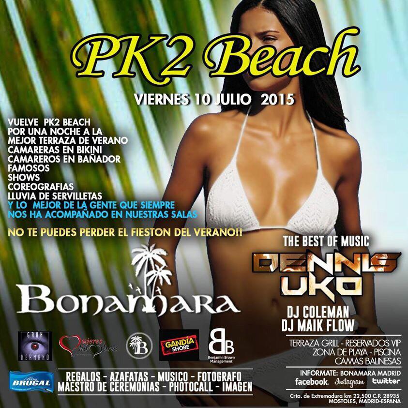 benjabb1's tweet photo. #PK2BEACH #FESTIVAL 

Este viernes en terraza @bonamaramadrid 
-SHOWS
-CHICAS EN BIKINI
-COREOGRAFIAS
-FAMOSOS http://t.co/GgMN5puDu3