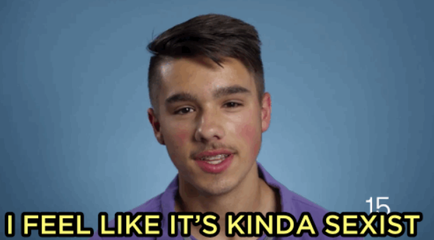 BuzzFeed's tweet photo. Here’s what happened when males of all ages were asked to respond to the phrase “Be A Man” http://t.co/mh2QI0u25j http://t.co/R6XEJQWngn