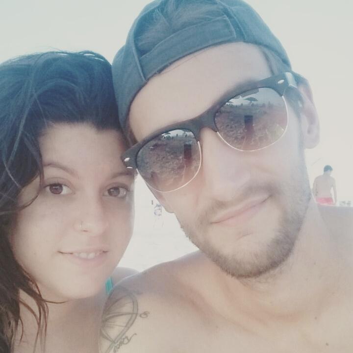 Andreacarballar's tweet photo. Día de playitaa con lo mas bonito!!! @josema9009 ❤❤ http://t.co/jhA1TYg7HZ